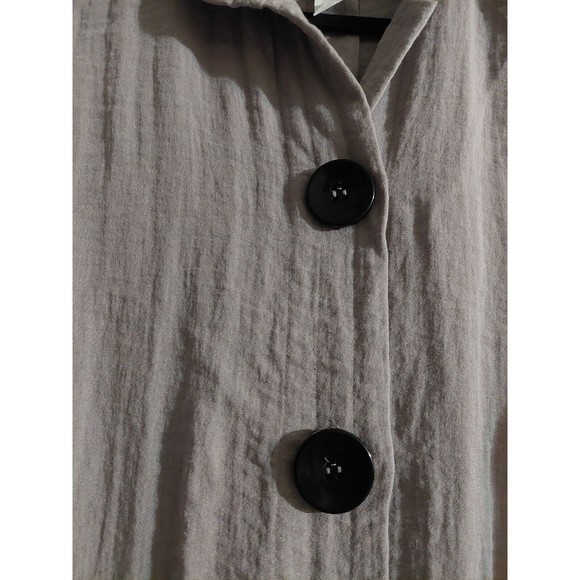 Mooonlight Tops Blouse Women L,Rayon And Nilon, Pocker, 3/4 Sleeve, 20 Inch Of - Picture 3 of 8